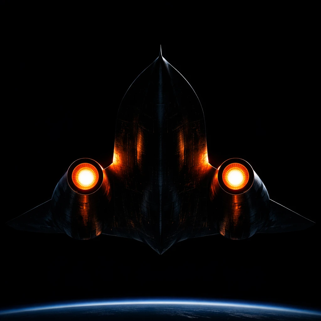 The SR-71 Blackbird